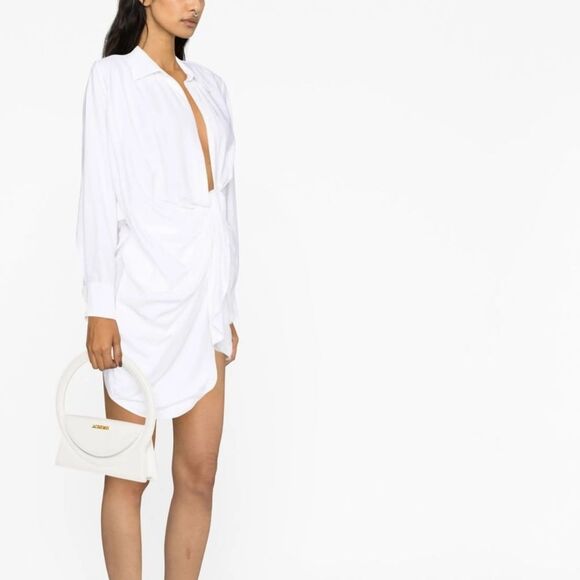 Jacquemus La Robe Bahia Dress in white - Size FR36 - Picture 7 of 13